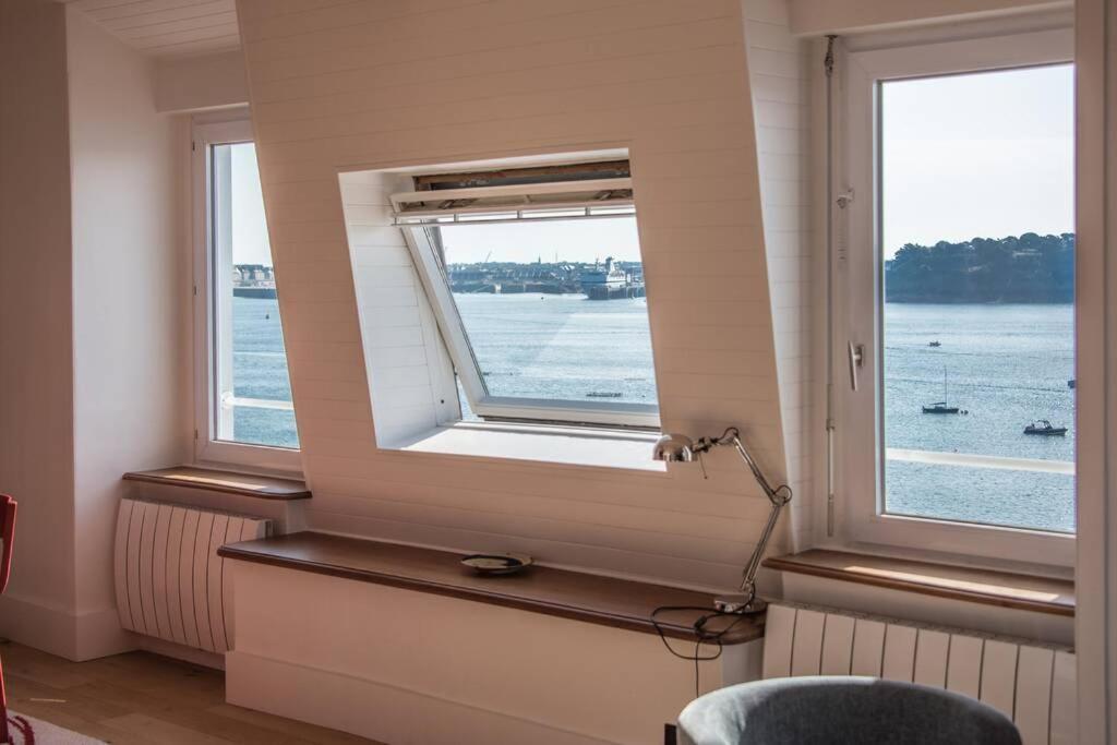 Dinard, très bel appartement***** avec vue sur mer Extérieur photo